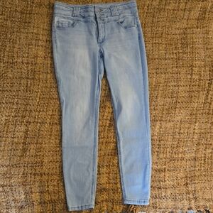 Blue Spice Light Wash Skinny Jeans